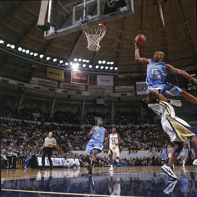 Vince Carter UNC Tar Heels 1995 1996 FRESHMAN authentic Champion stitched jersey - Image 4 of 4