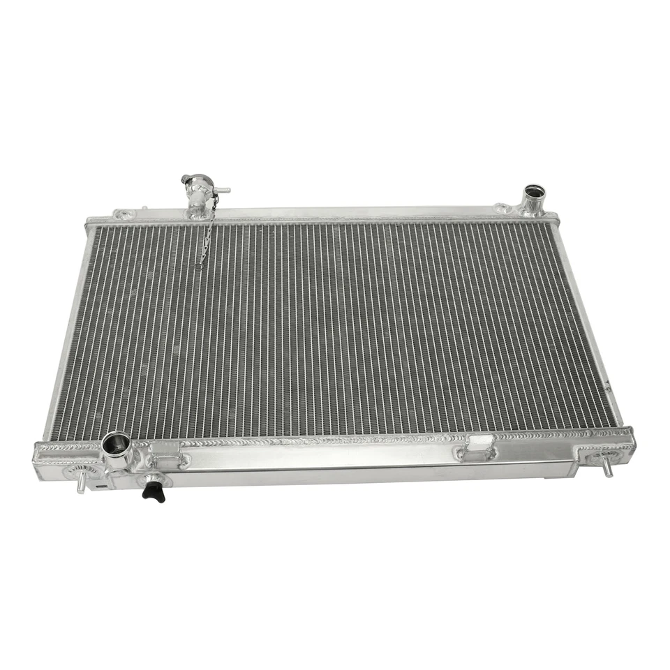 Peformance Radiator 2 Row Aluminum For 2003-2006 Nissan 350Z Fairlady Z33 3.5 MT Foto 4 de 4