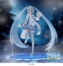 Snow Miku Figure Luminasta Hatsune Miku Super Premium Figure SPM Vocaloid Sega