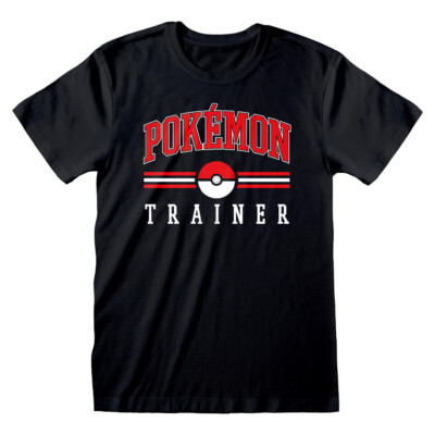 Pokémon T-Shirt Trainer Pokéball Anime Manga 