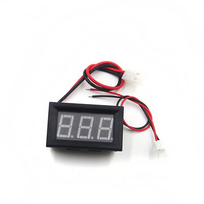 NEW Blue LED Panel Meter Mini Digital Ammeter DC 0-5A