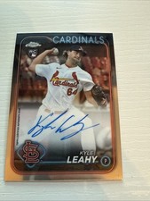 2024 Topps Chrome - Rookie Autographs Kyle Leahy #RA-KL (AU, RC)