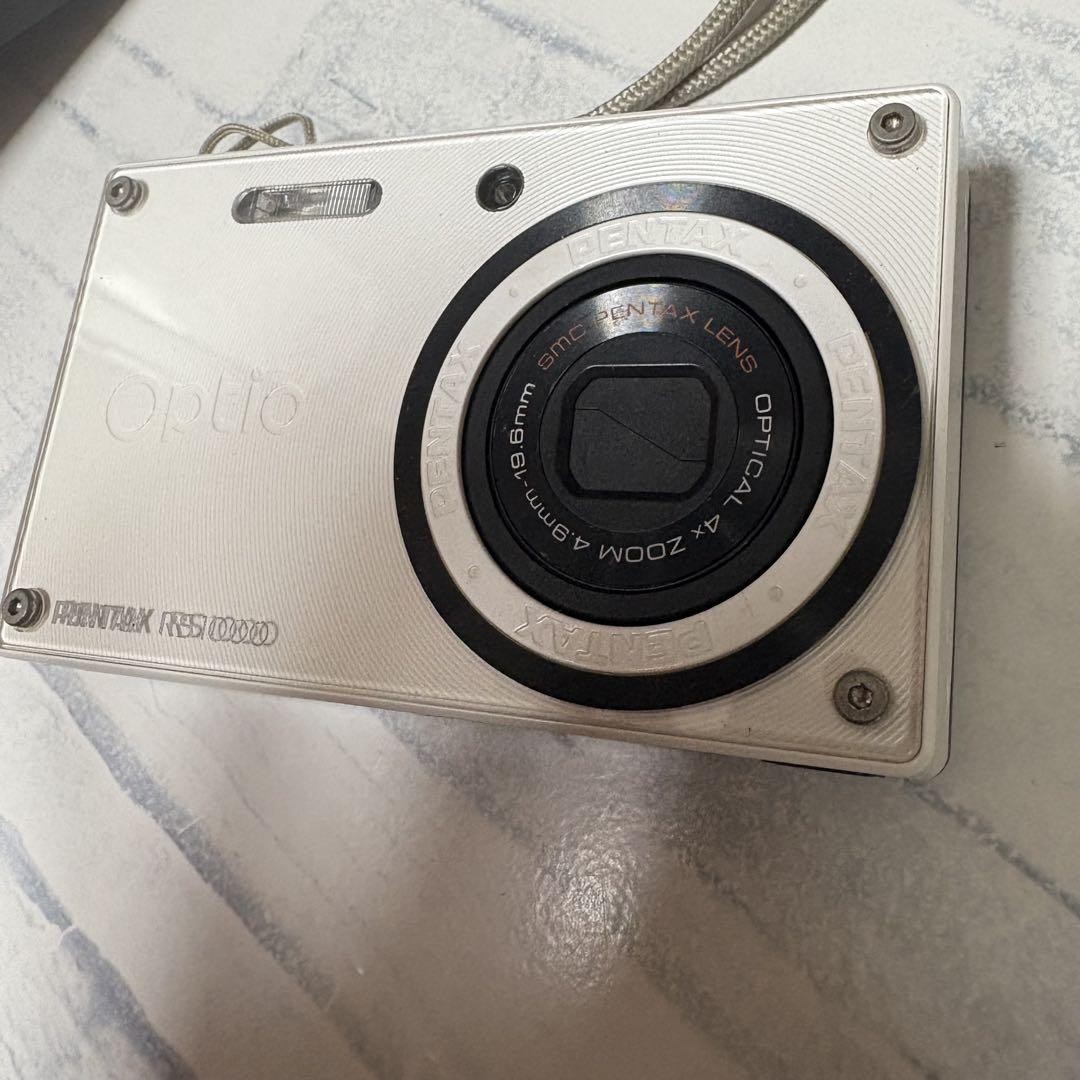 Pentax RS1000 Optio White Digital Camera | eBay