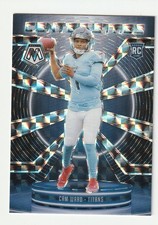 2025 Panini Mosaic Rookie RC Cam Ward Center Stage Silver Mosaic Prizm Titans SP