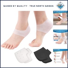Silicone Heel Protectors for Blister Prevention and Daily Comfort, 2 Pairs