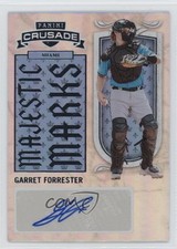 2025 Panini Crusade Majestic Marks Garret Forrester #20 Auto 1f5j