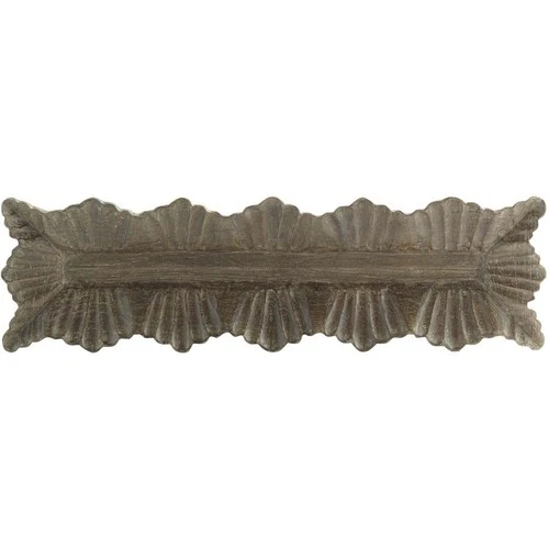 Cyan Design 11537 Lorenza Brown Tray, Rectangle - Picture 2 of 4