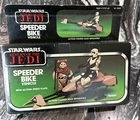 Speeder Bike 100% Complete W/Box Star Wars ROTJ 1983 Kenner Vehicle MIB