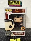 SDCC 2013 Funko Pop! Superman(Black Suit) #32 Man Of Steel Exclusive (A2)