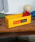 Vintage Kodak Metal Film Print Processing File Store Display Box Crate Tray