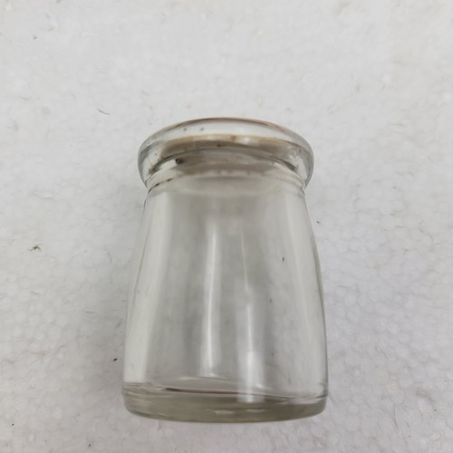 8 Vintage Individual Restaurant Diner Clear Glass Creamer Bottles 1 5/8"X1 1/8" - Picture 4 of 12