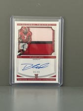 D'Andre Swift 2020 Panini National Treasures Collegiate On-Card RPA Auto (/99)