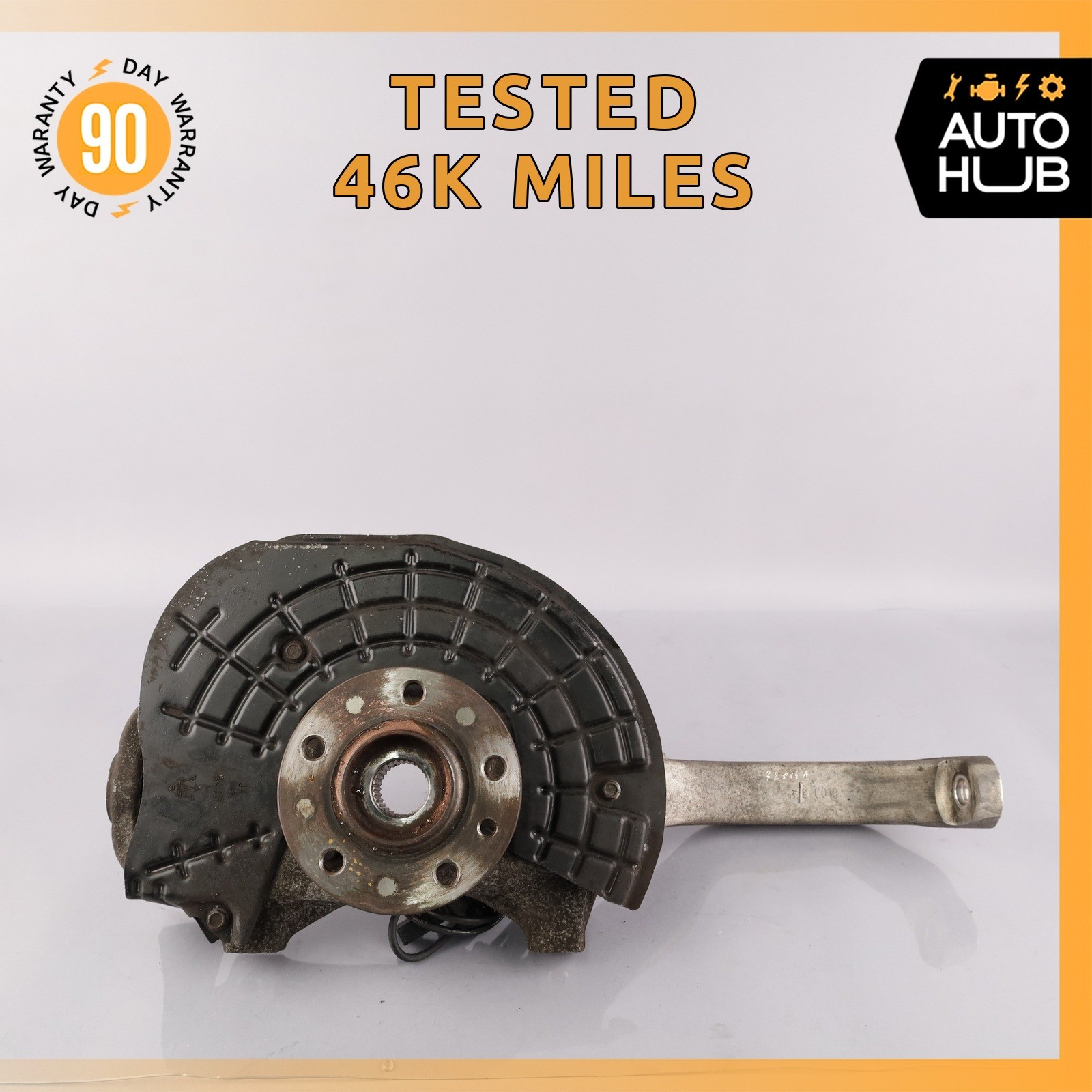 14-16 Maserati Quattroporte SQ4 M156 Ghibli Front Right Knuckle Spindle OEM 46k