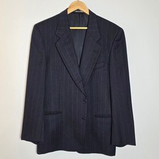 Valentino Vintage Blue Men's Pinstripe Blazer  Size Not marked Great Condition