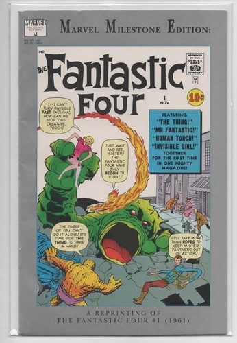 Marvel Milestones Fantastic Four #1 (Marvel 1991)b