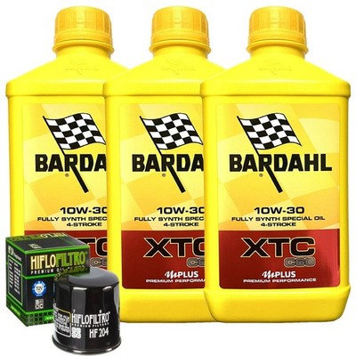 Bardahl XTC 10W30 Ölwechselkit Für Yamaha YXF850 WPA-J Wolverine 2018