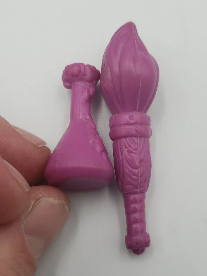 TMNT Mike como Frankenstein Beastly Beaker And Torch accesorios originales 1993 de colección Foto 3 de 4