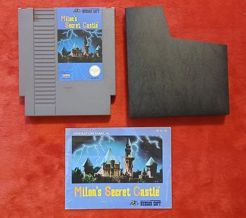 Milon's Secret Castle (1988) w/ Manual Nintendo Entertainment System NES Tested