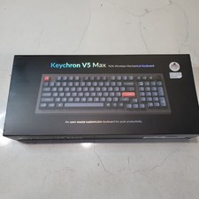 Keychron - V5 Max 96 Custom Wireless RGB Mechanical Keyboard Programmab