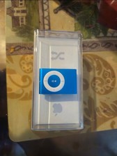 Apple iPod Shuffle 2nd Gen Blue 1GB Clip MP3 Player USB 2.0 Headphone Jack