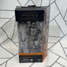 Hasbro Star Wars The Black Series The Mandalorian 6 In Silver Beskar Armor Fig