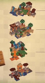 Lego Minecraft 21116 Crafting Box w/ Manuals 8-in-1 Building Set Steve Skeleton