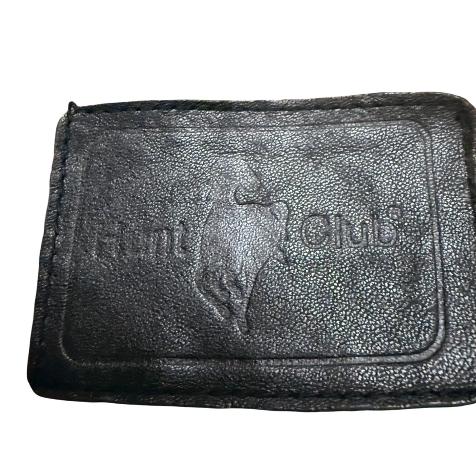 Vintage 90s Hunt Club Trench Men's Black Leather Trench Coat - Image 2 of 4