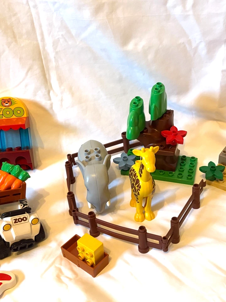 Lego Duplo 5634 Feeding Zoo - Completo RETIRADO 2009 Foto 3 de 4