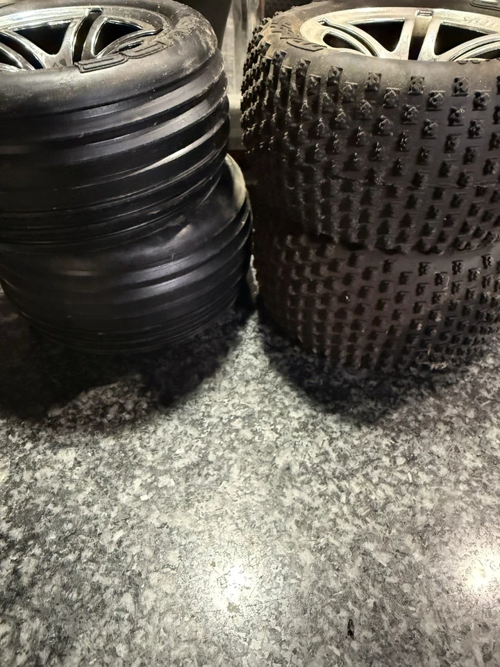 (2) Vintage Traxxas Rustler Yellow XL-5! Bad Motors !! Projects/ Bashers - Image 2 of 4