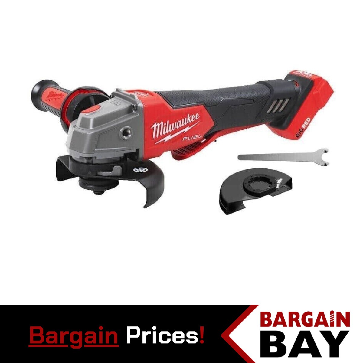 Milwaukee M18FSAGV115XPDB-0 18V 115mm FUEL Paddle Switch Angle Grinder Body Only
