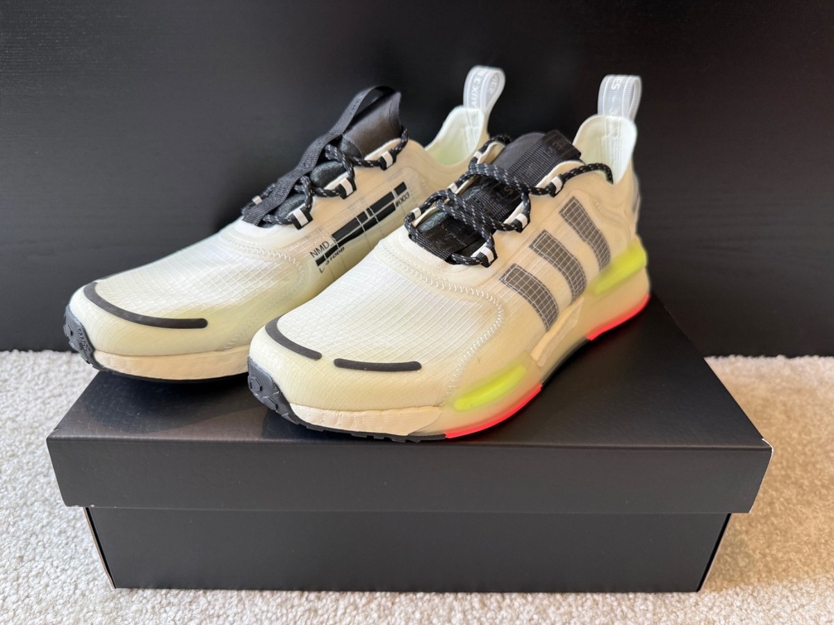 Size 9 - adidas NMD_V3 Crystal White Signal Green | eBay