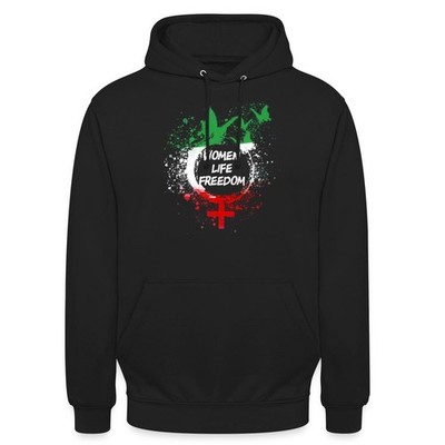 Women Life Freedom Peace Frieden Iran Zan Zendegi Azadi Unisex Hoodie