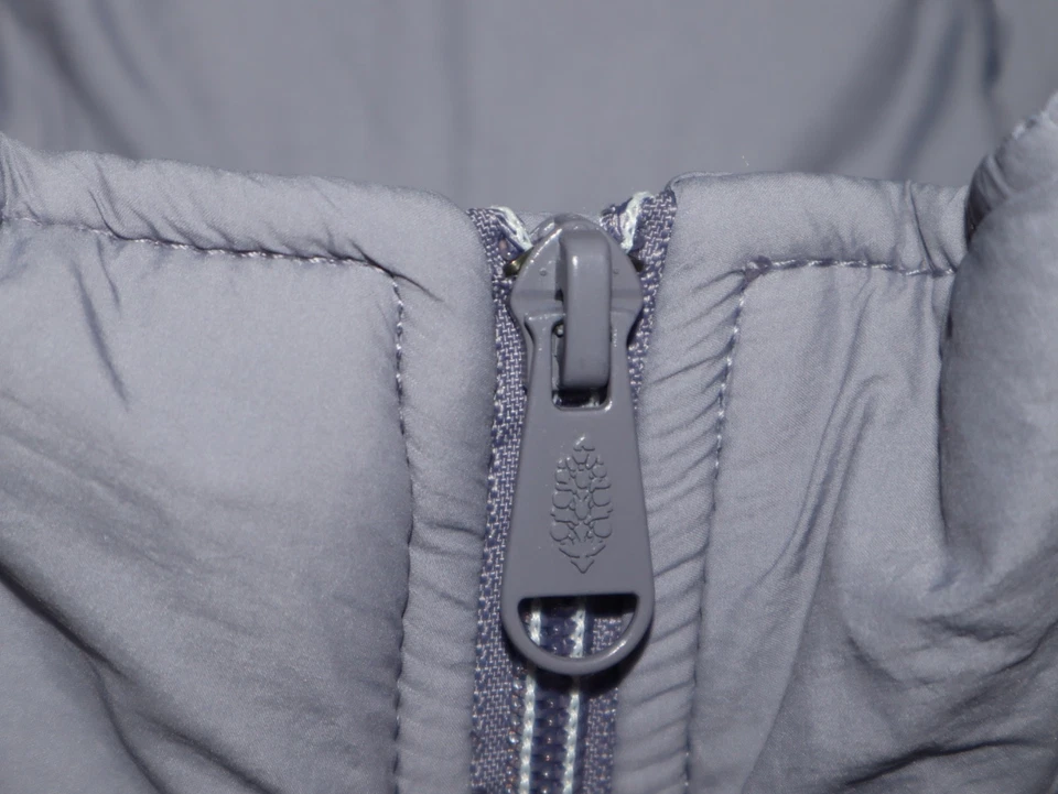 Jaqueta acolchoada Free People Pippa estampada embalável feminina grande aço pêssego nova com etiquetas - Imagem 2 de 4