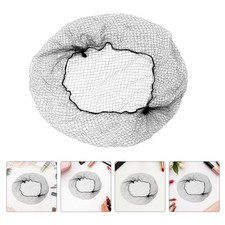 150pcs Invisible Mesh Hair Nets - Fine Mesh Bun Cover - Elastic Hair Net for