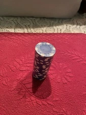 Stacks of 25 Sealed Blue Clay Poker Chips, Cardinal Industries; Buy More & Save