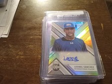 2018 Panini Elite Extra Edition - Leonel Sanchez #174 Autographs (AU, RC)