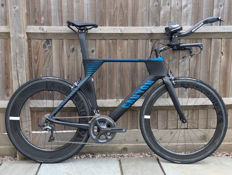 Canyon Speedmax CF 8.0 SL TT Triathlon Bike Size Large