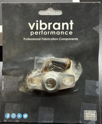 Vibrant Performance 2893 Oil Drain Flange 10AN Fitting (GT25R-GT35R)