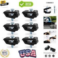 Aluminum Mounting Clamps 1112514 Tonneau Cover Clampstruck Cover Cap Clamps...