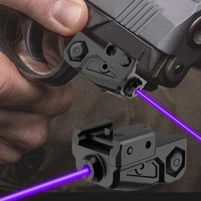 Purple dot laser beam suitable for Picatinny rail USB-C charging G2C laser