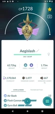 Aegislash (Shield Forme) Ievel 50 3moveset PVP | Tr-de