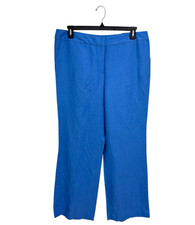 Nine West The Neo Classic women's linen blend pants pleasant valley size 14