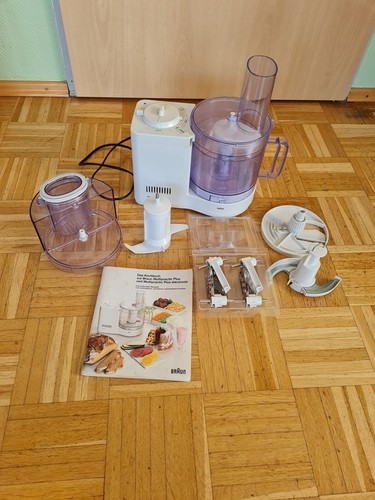 Braun Küchenmaschine, weiß, Multipractic Plus Elektronik Braun Küchenmaschine, weiß, Multipractic Plus Elektronik