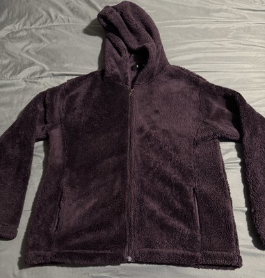 i 5 Dark Purple Fleece Jacket Size Medium With Pockets