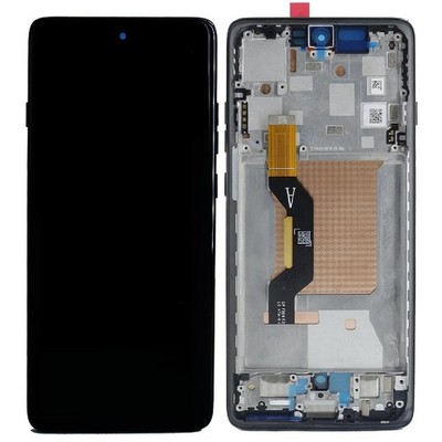 OLED LCD Display Touch Screen Frame For Motorola Moto Edge 2025 XT2519-1