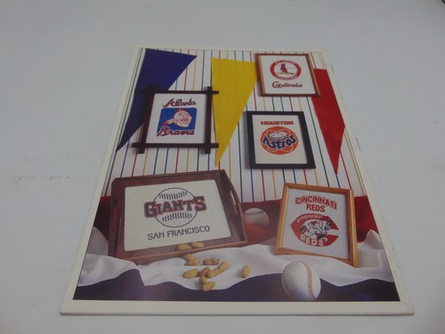 MLB National League Baseball Cross Stitch Nomis Volme 702 For the Home - Picture 2 of 5