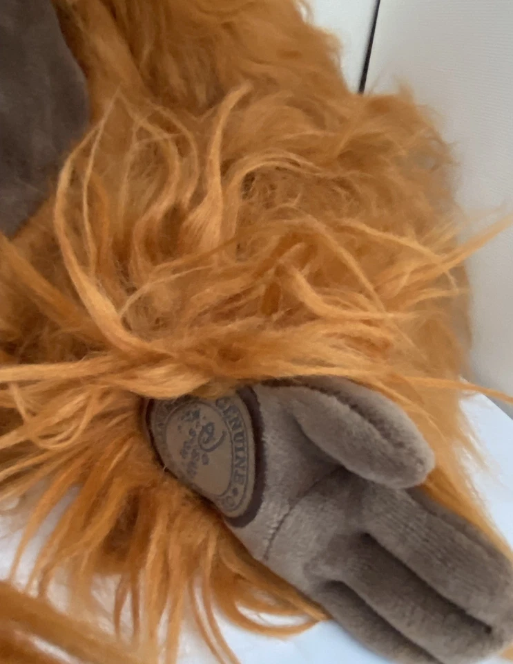 Disney Store Jungle Book Movie 14” KING LOUIE ORANGUTAN Soft Toy Plush Stamped - Image 4 of 4