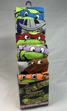 Teenage Mutant Ninja Turtles  Socks 6 Pair CREW SOCKS Men Size 8-12 TMNT