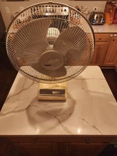 WOW! Vintage LASKO 16 Inch Oscillating Fan 3 Speed TYPE 