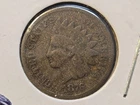 1876 indian head penny Cent 1C Circulated Coin